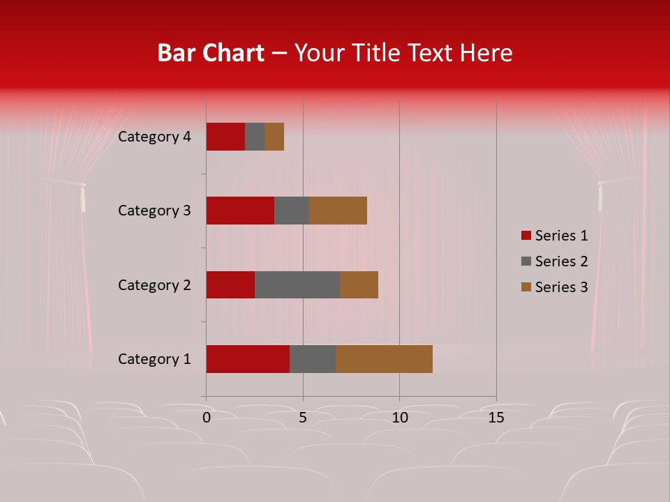 A Typical Scene In The Theater PowerPoint Template
