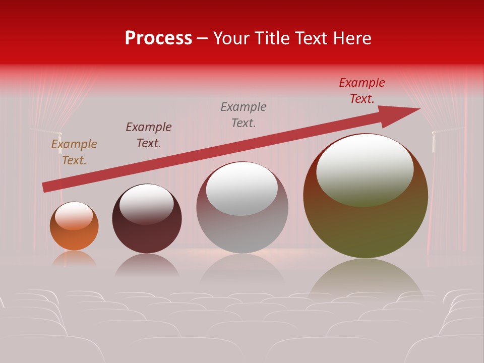 A Typical Scene In The Theater PowerPoint Template
