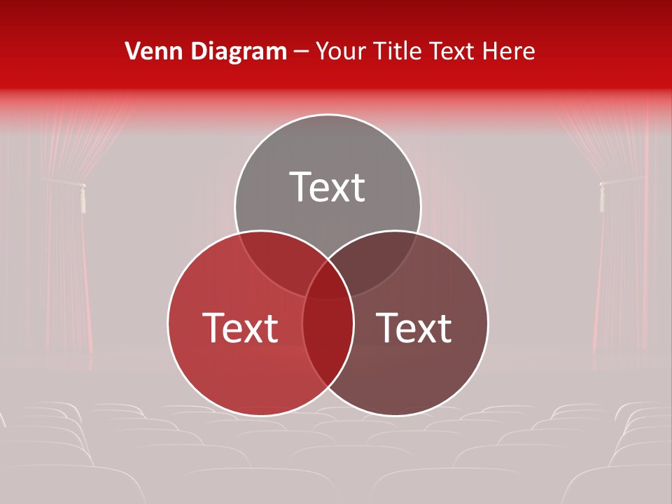A Typical Scene In The Theater PowerPoint Template