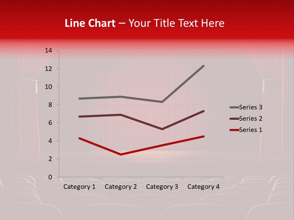 A Typical Scene In The Theater PowerPoint Template