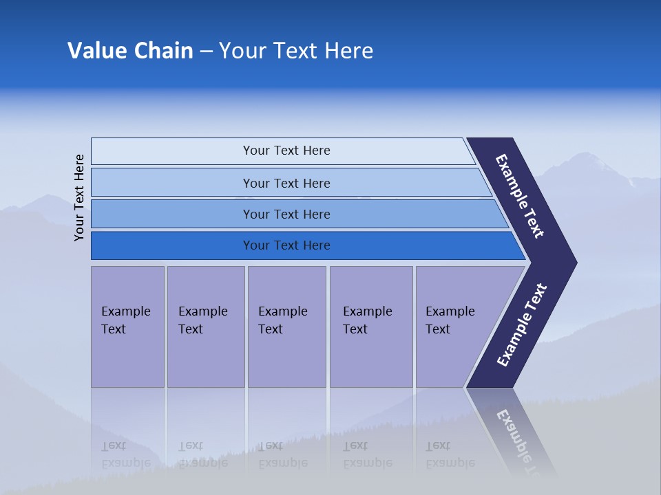 Mountains In The Mist PowerPoint Template