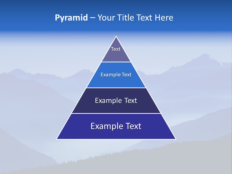 Mountains In The Mist PowerPoint Template