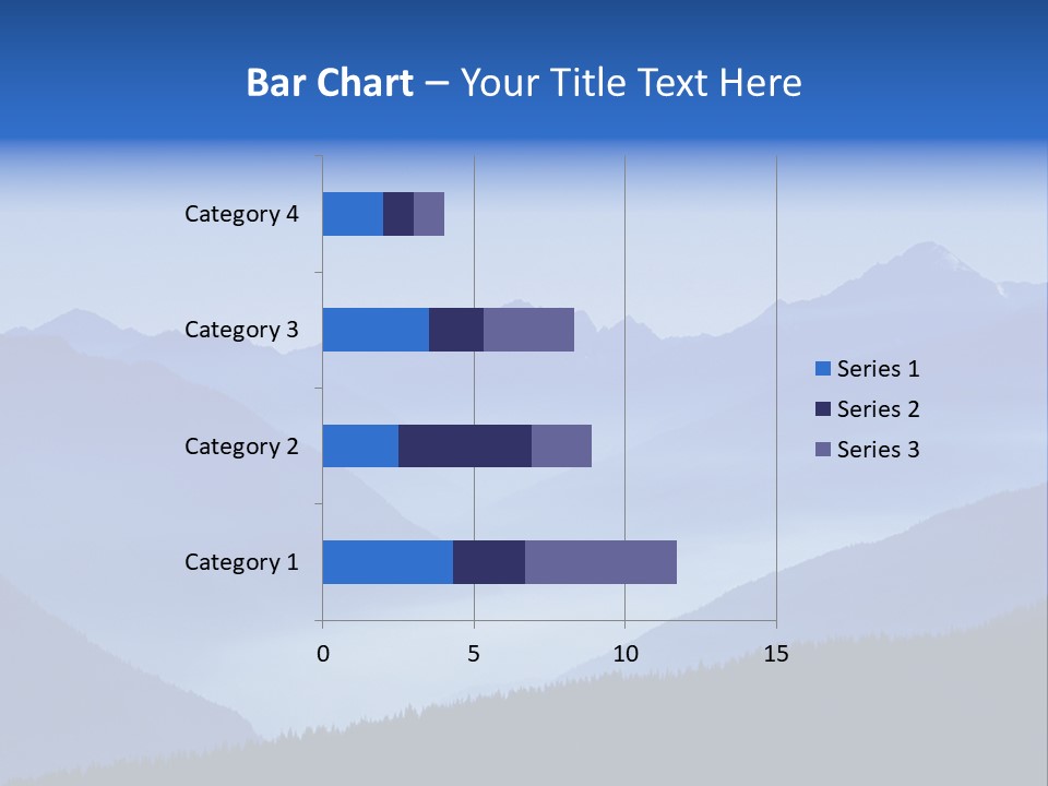 Mountains In The Mist PowerPoint Template