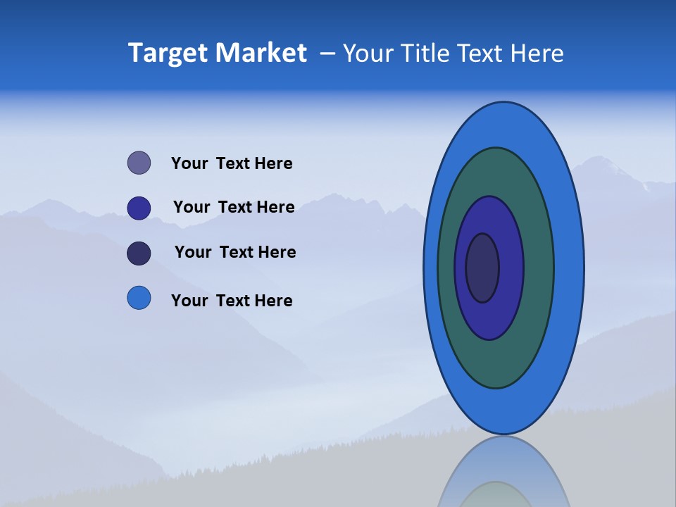 Mountains In The Mist PowerPoint Template