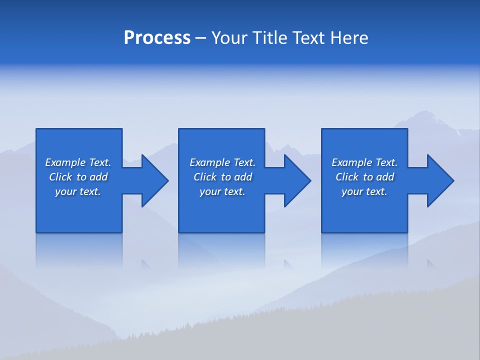 Mountains In The Mist PowerPoint Template