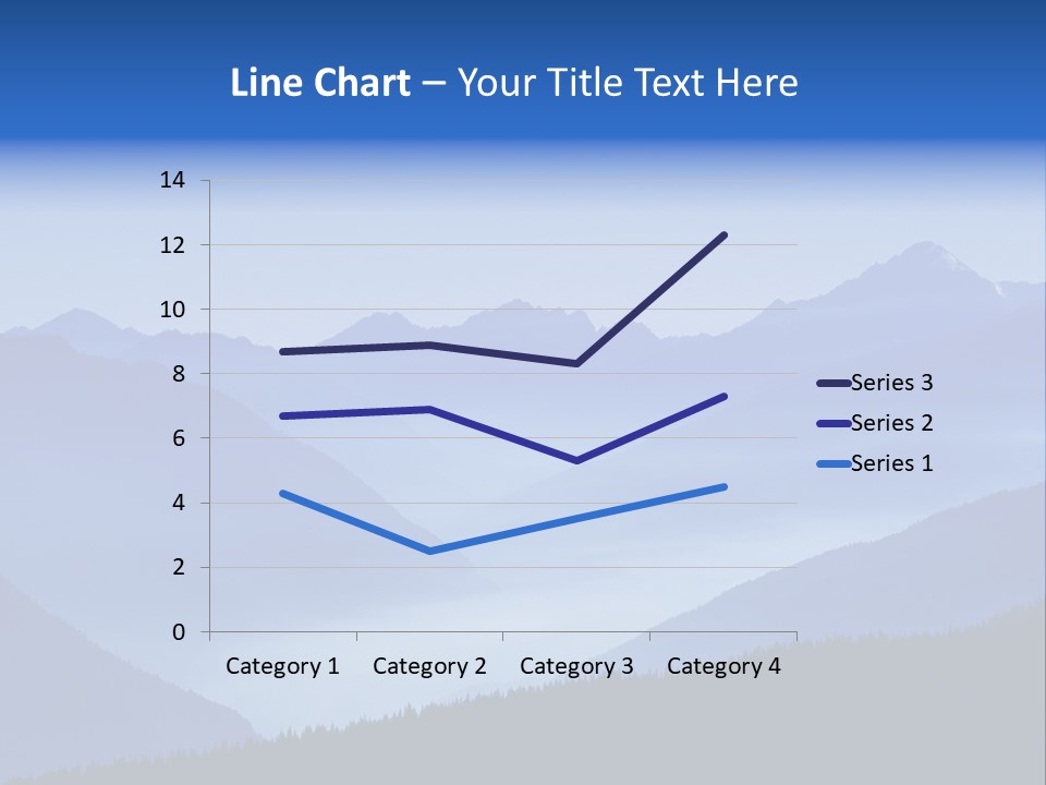 Mountains In The Mist PowerPoint Template