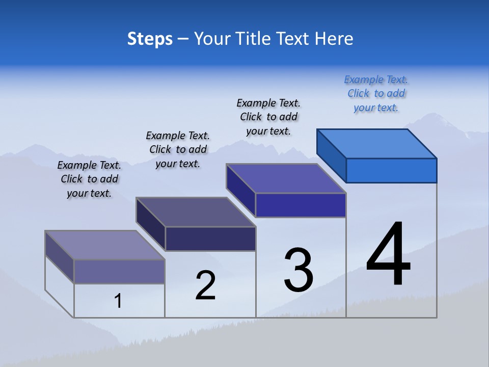 Mountains In The Mist PowerPoint Template
