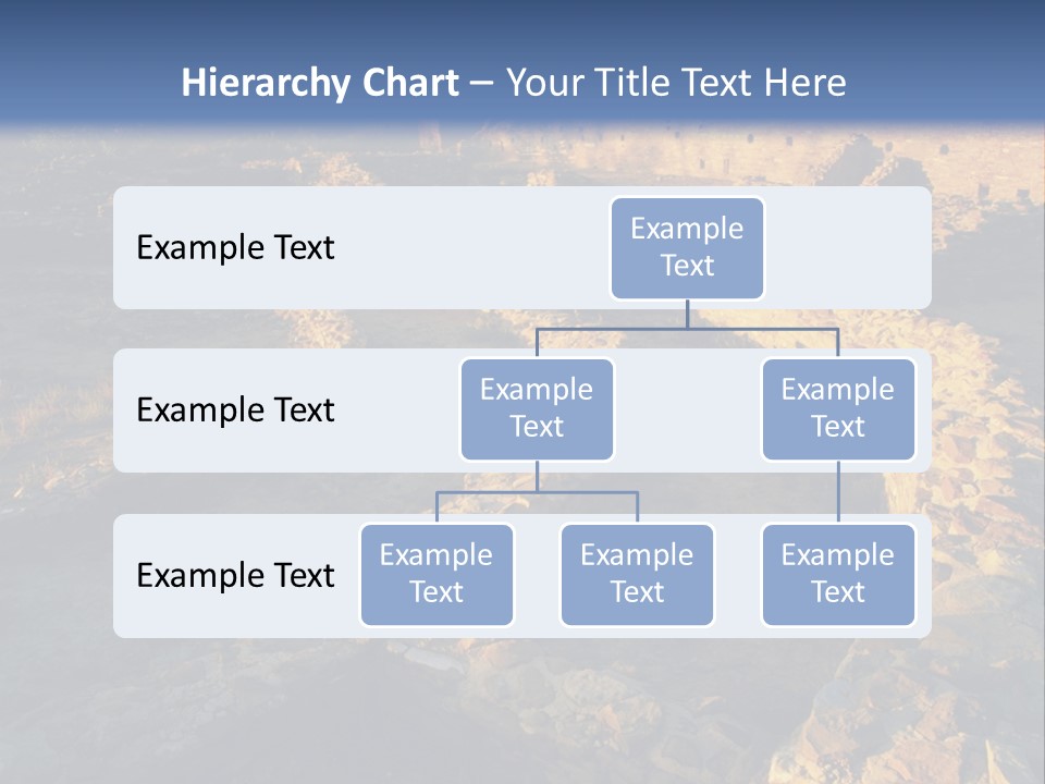 The Ruins Of Pueblo Del Arroyo PowerPoint Template