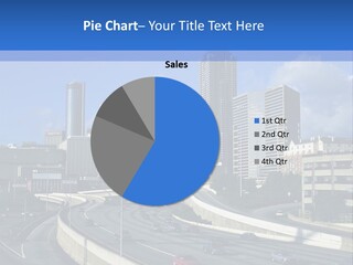 Highway In The City PowerPoint Template