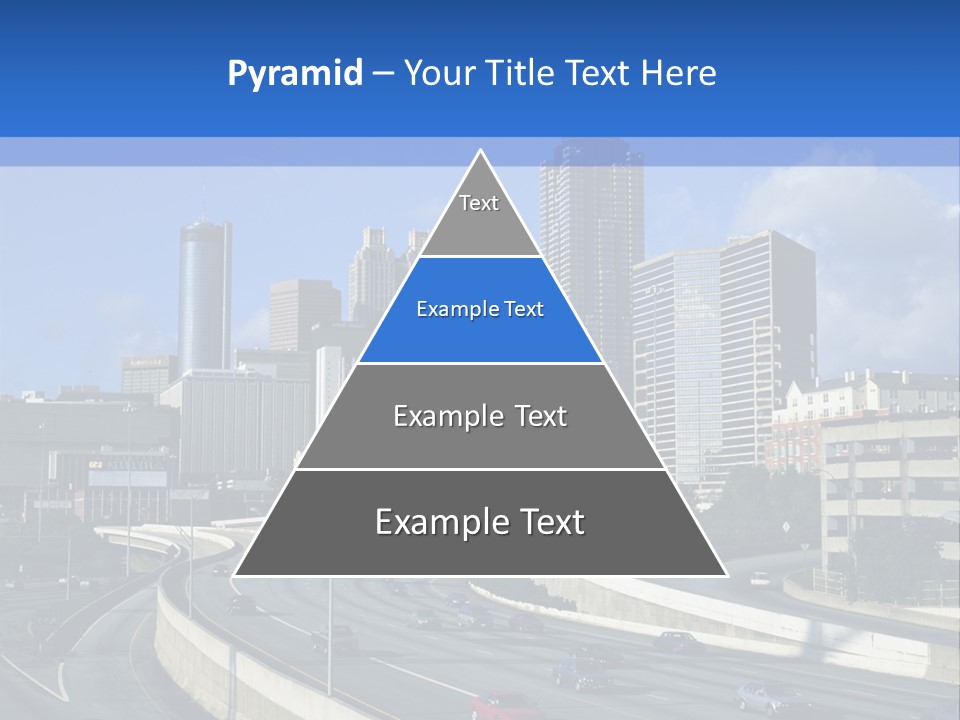 Highway In The City PowerPoint Template