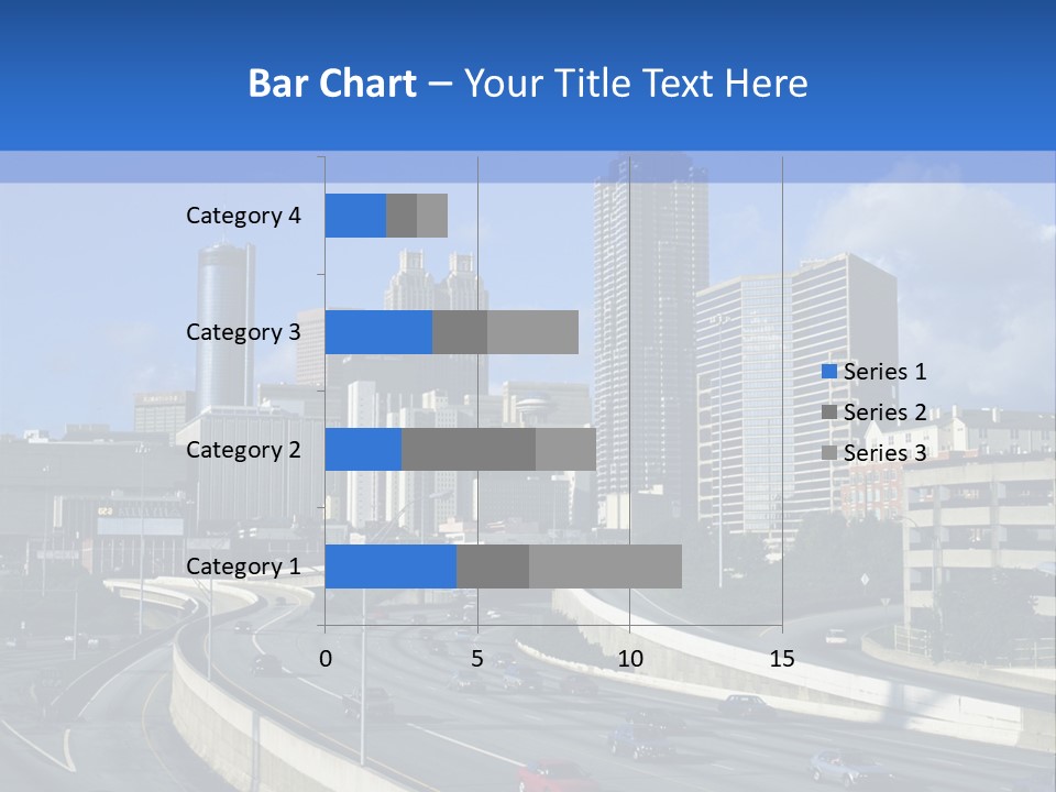 Highway In The City PowerPoint Template