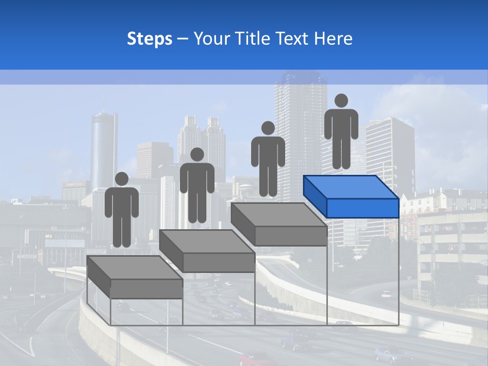 Highway In The City PowerPoint Template