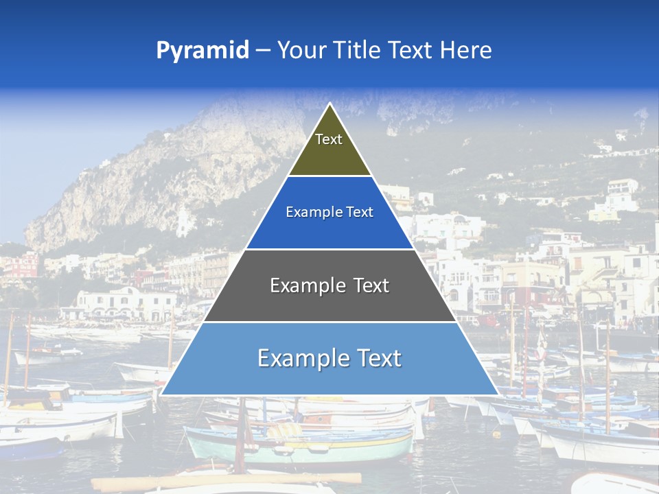 There Are Lots Of Boats On The Quay PowerPoint Template