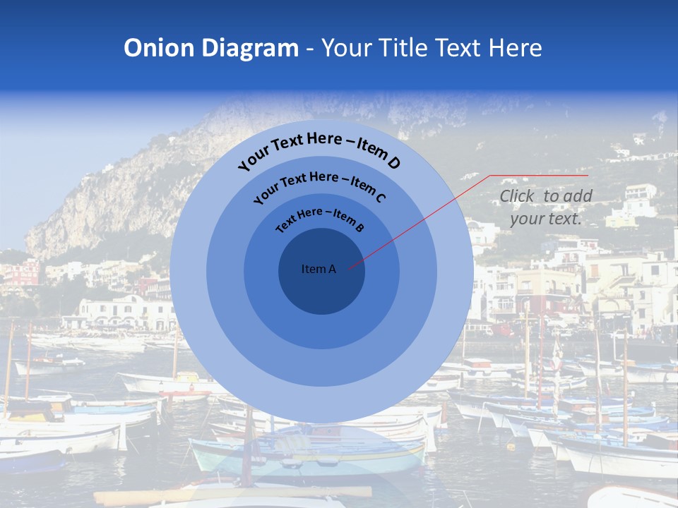 There Are Lots Of Boats On The Quay PowerPoint Template