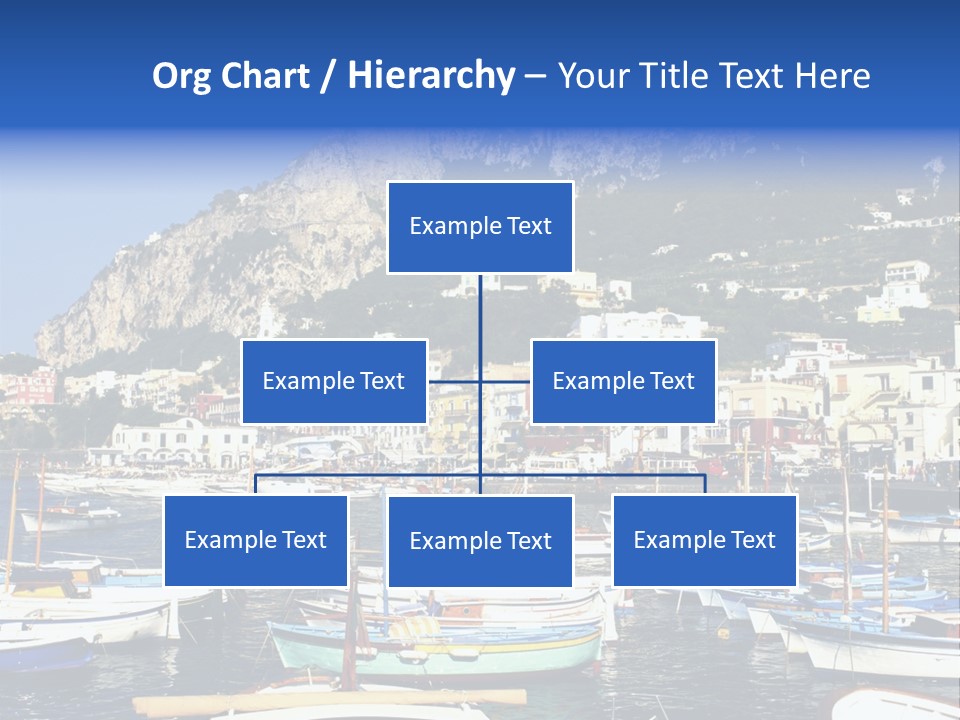 There Are Lots Of Boats On The Quay PowerPoint Template