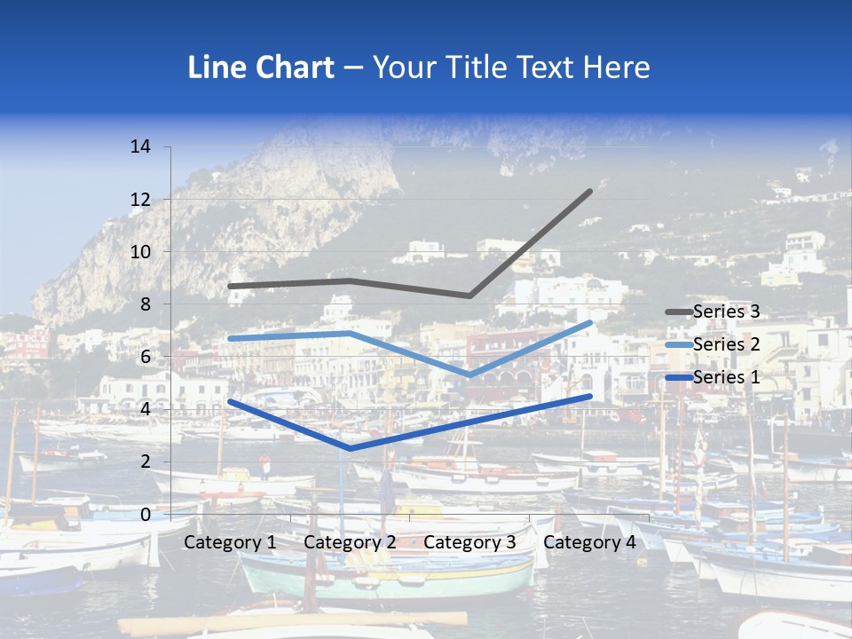 There Are Lots Of Boats On The Quay PowerPoint Template