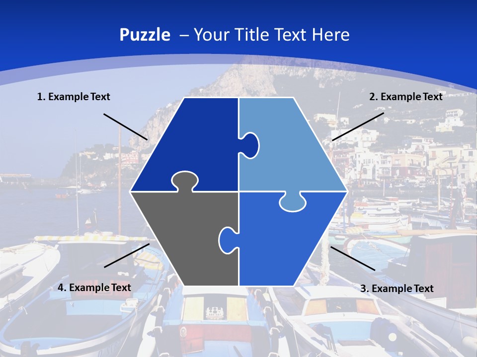 Boat Dock PowerPoint Template