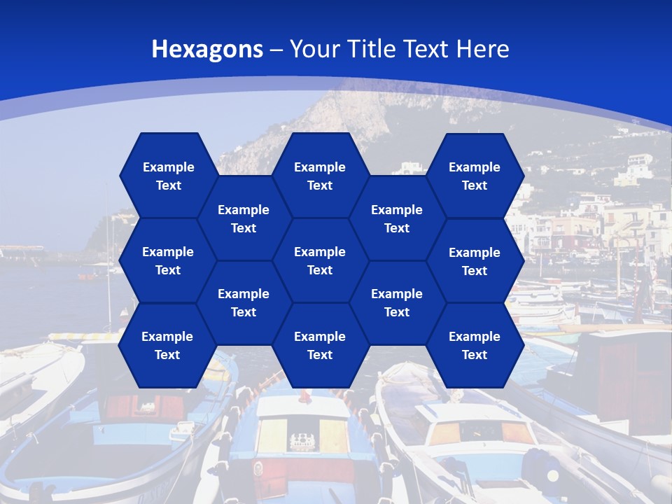 Boat Dock PowerPoint Template