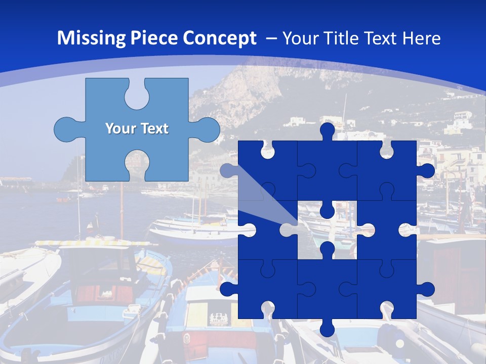 Boat Dock PowerPoint Template