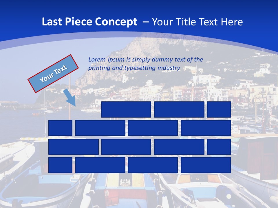 Boat Dock PowerPoint Template