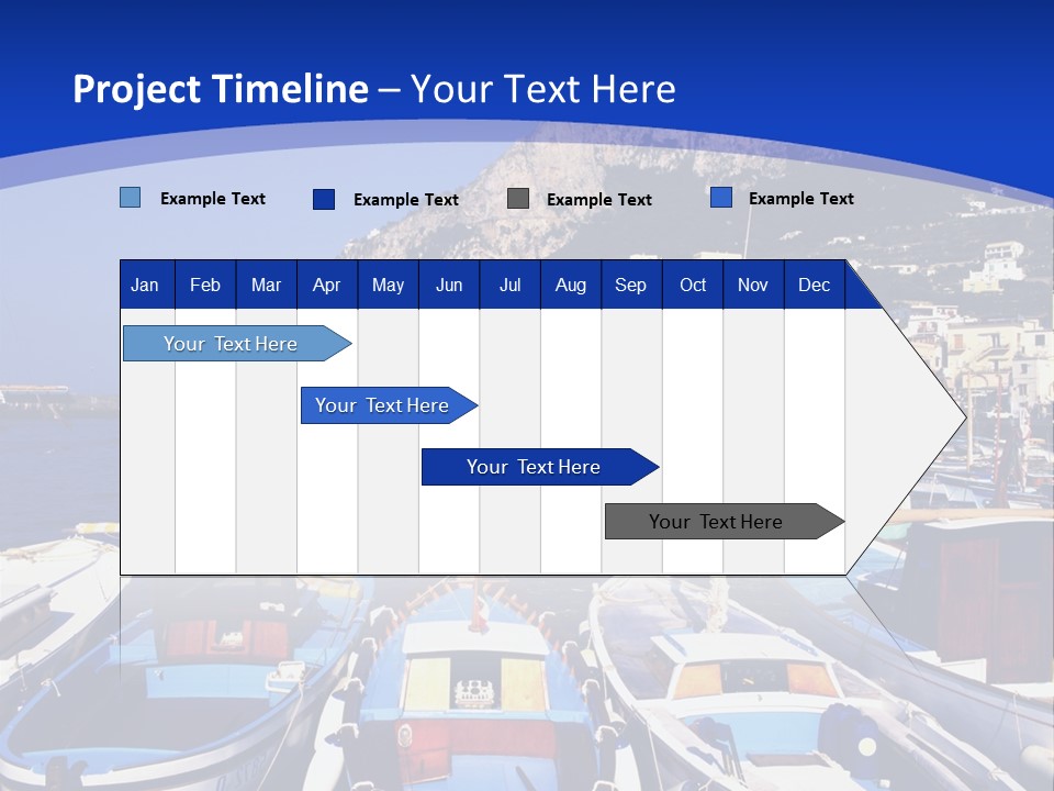 Boat Dock PowerPoint Template