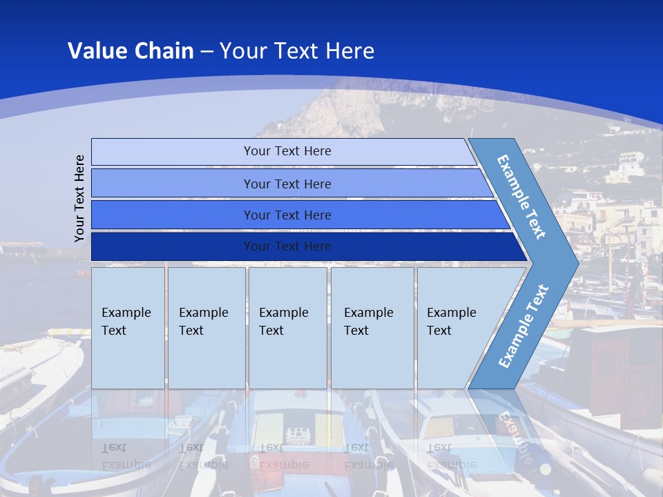 Boat Dock PowerPoint Template