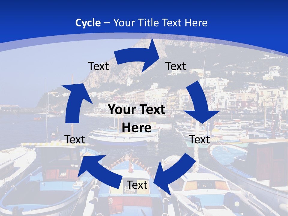 Boat Dock PowerPoint Template