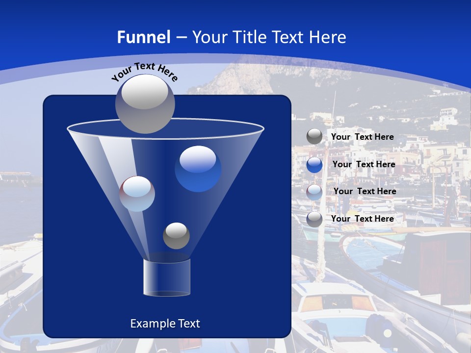 Boat Dock PowerPoint Template