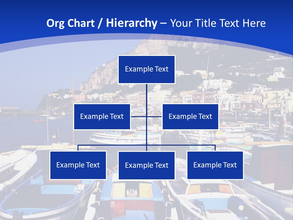 Boat Dock PowerPoint Template