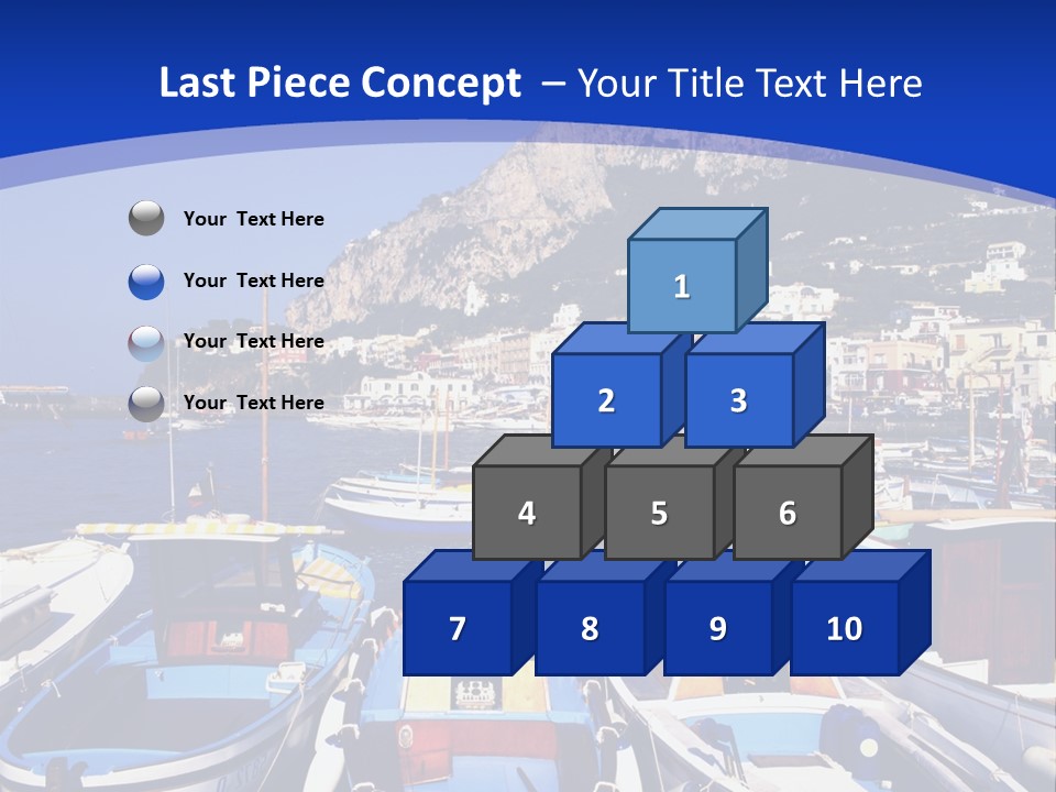 Boat Dock PowerPoint Template