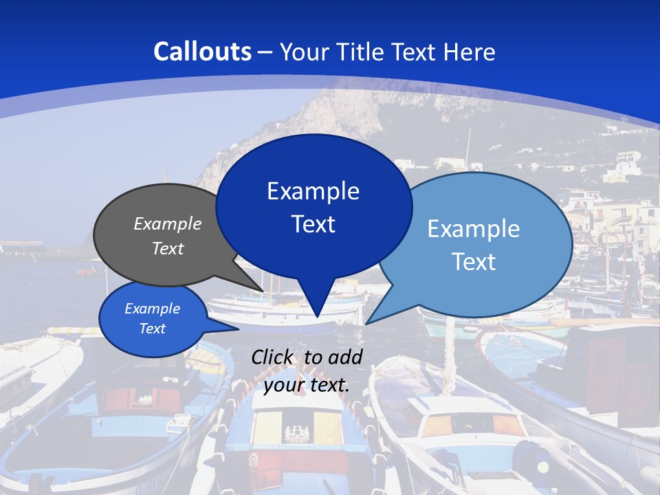 Boat Dock PowerPoint Template