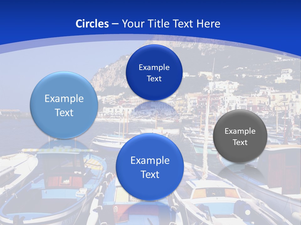 Boat Dock PowerPoint Template