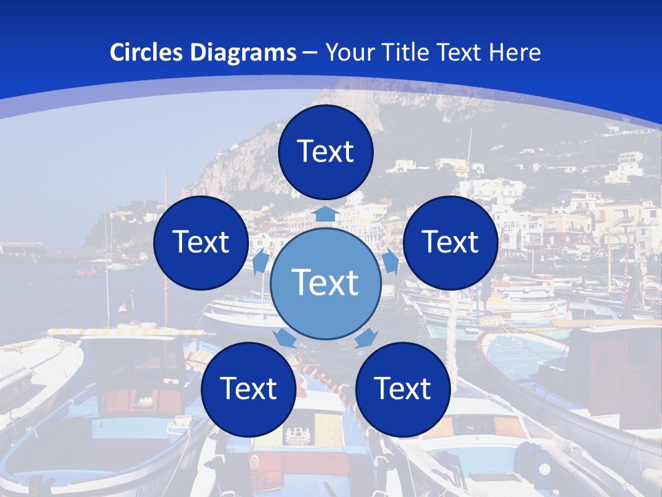 Boat Dock PowerPoint Template
