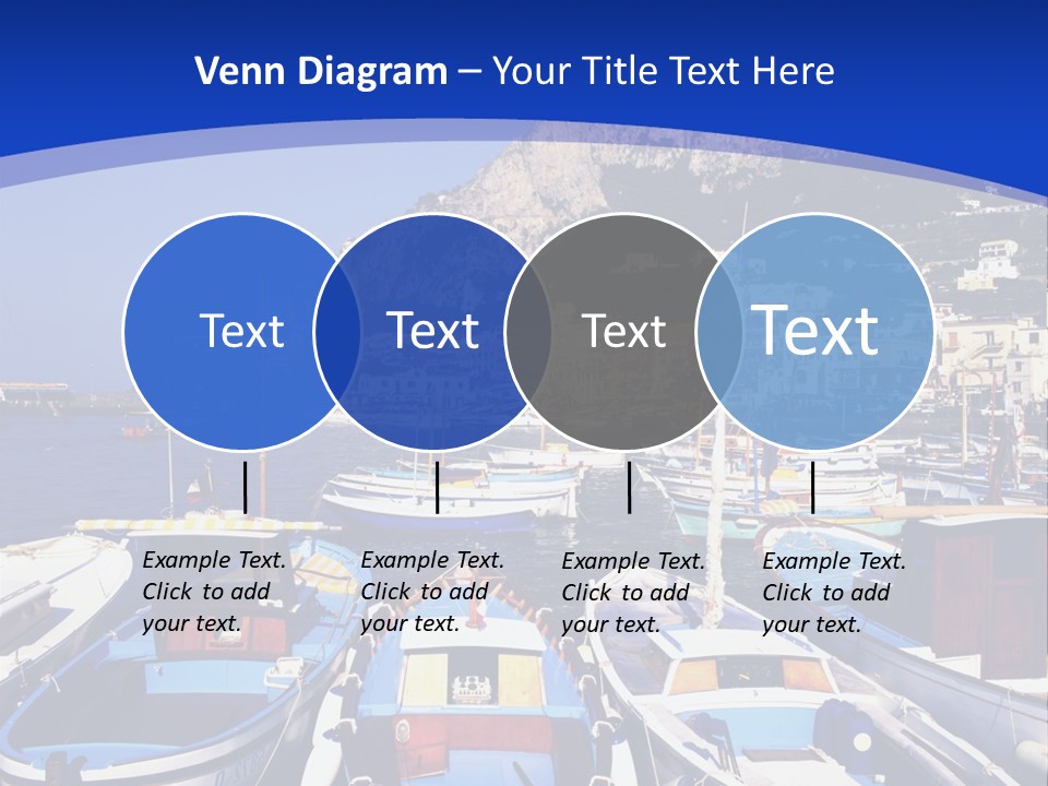 Boat Dock PowerPoint Template