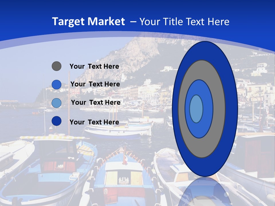 Boat Dock PowerPoint Template