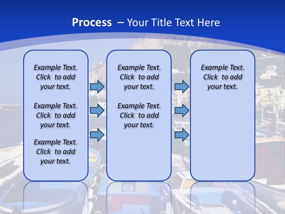 Boat Dock PowerPoint Template