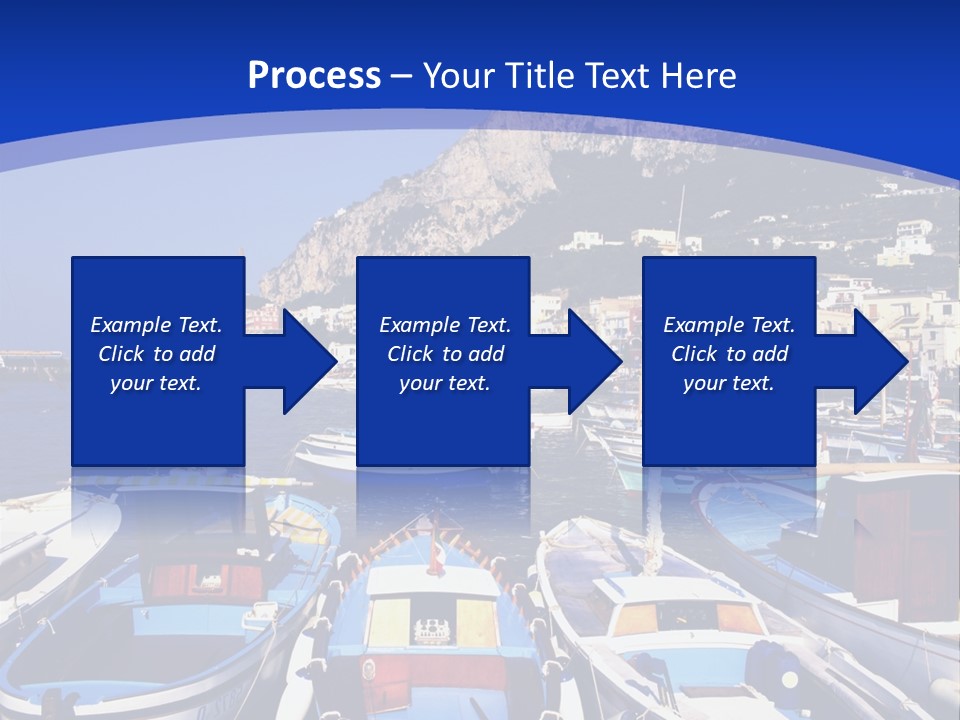 Boat Dock PowerPoint Template