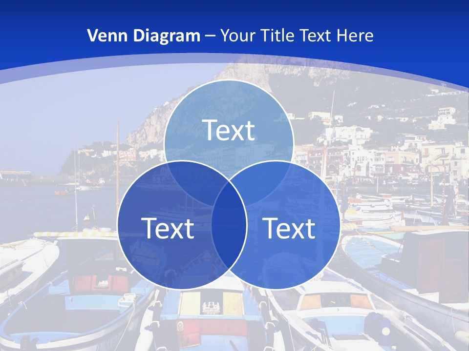 Boat Dock PowerPoint Template