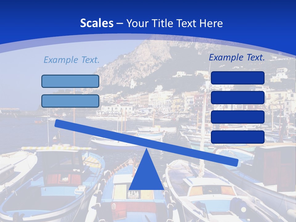 Boat Dock PowerPoint Template
