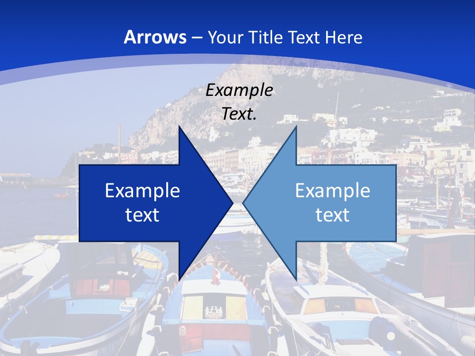 Boat Dock PowerPoint Template