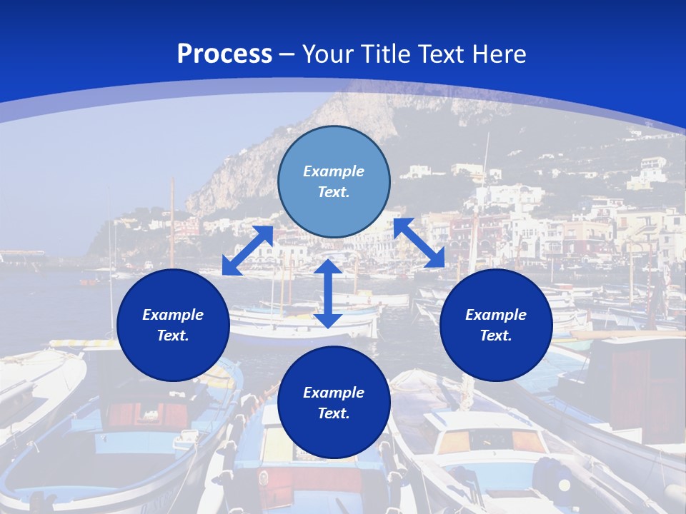 Boat Dock PowerPoint Template