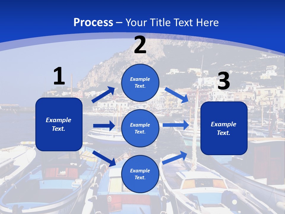 Boat Dock PowerPoint Template