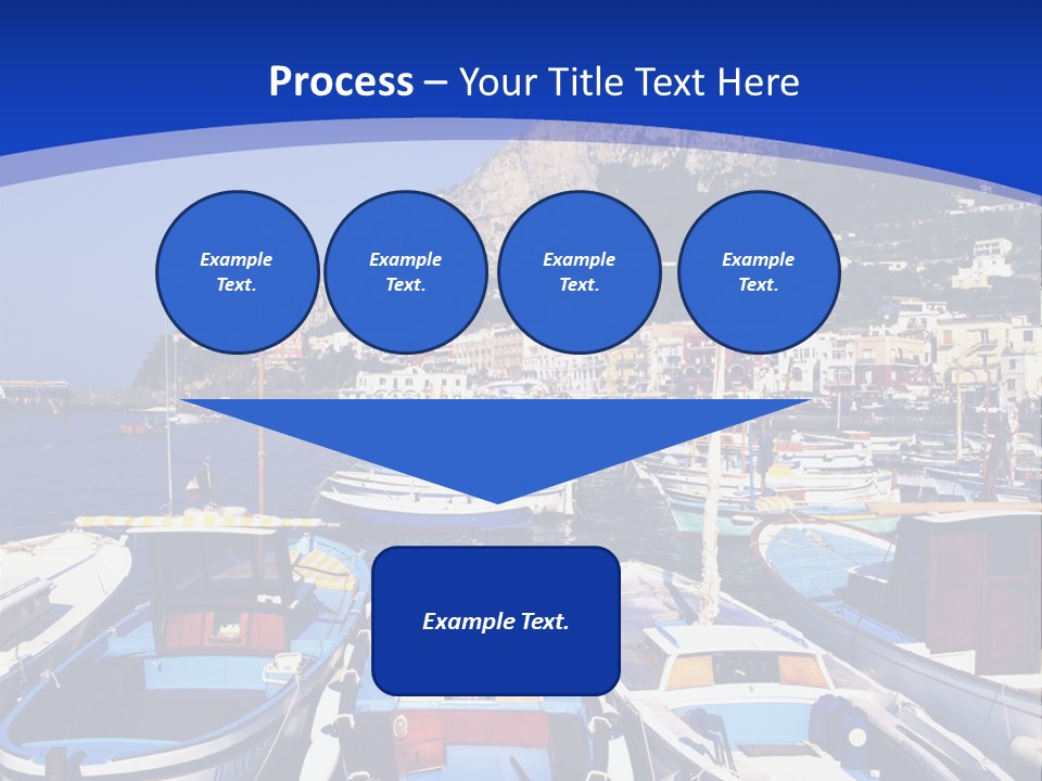 Boat Dock PowerPoint Template