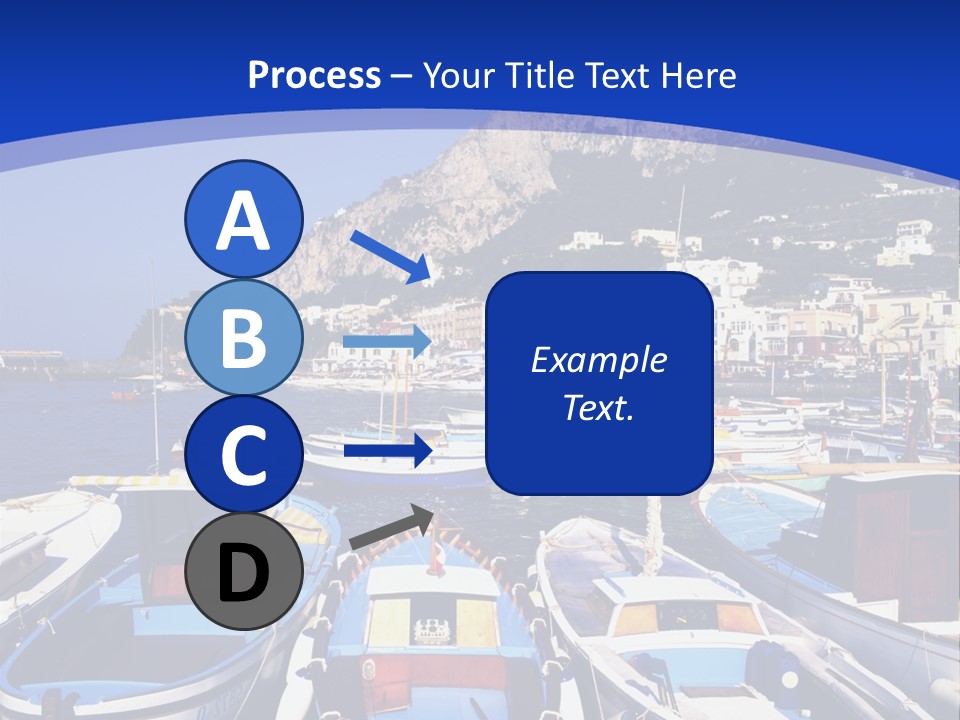 Boat Dock PowerPoint Template