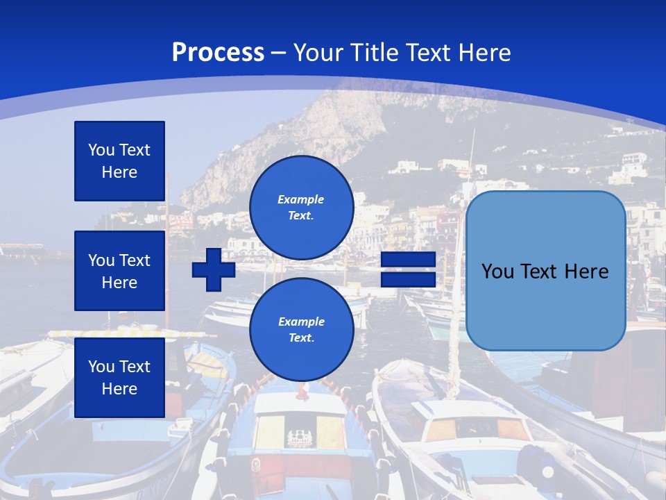 Boat Dock PowerPoint Template