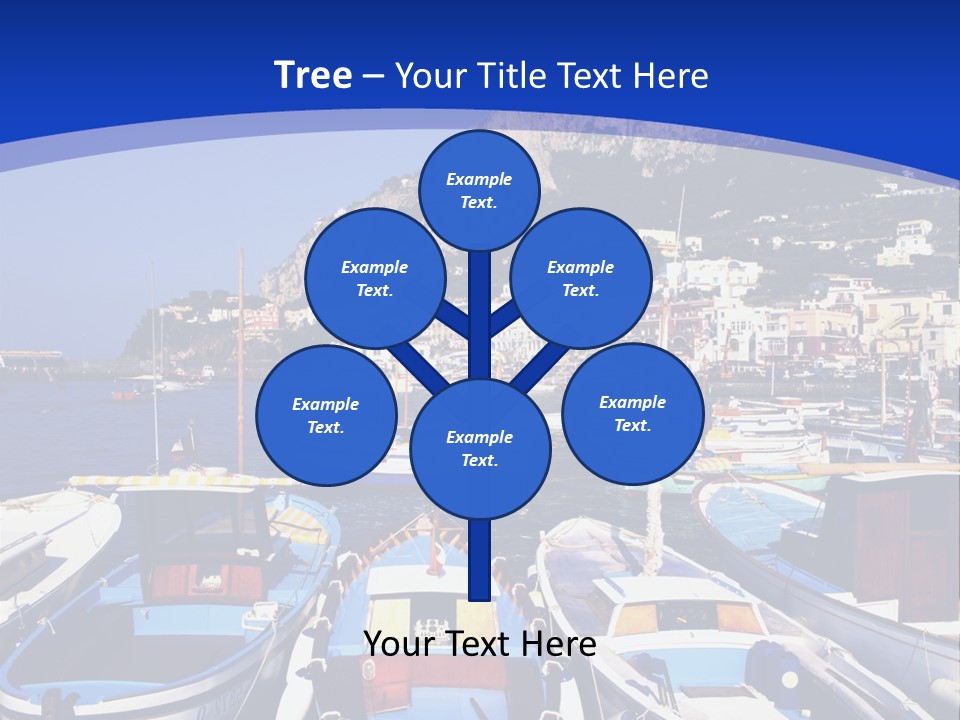 Boat Dock PowerPoint Template