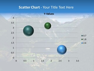 Green Spring Mountain View PowerPoint Template