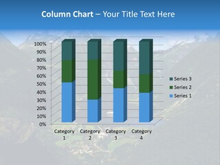 Green Spring Mountain View PowerPoint Template