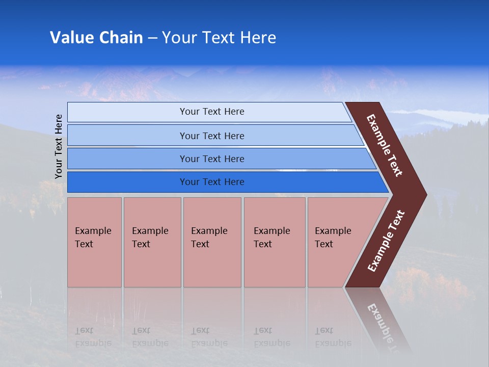 Beautiful Mountain View PowerPoint Template