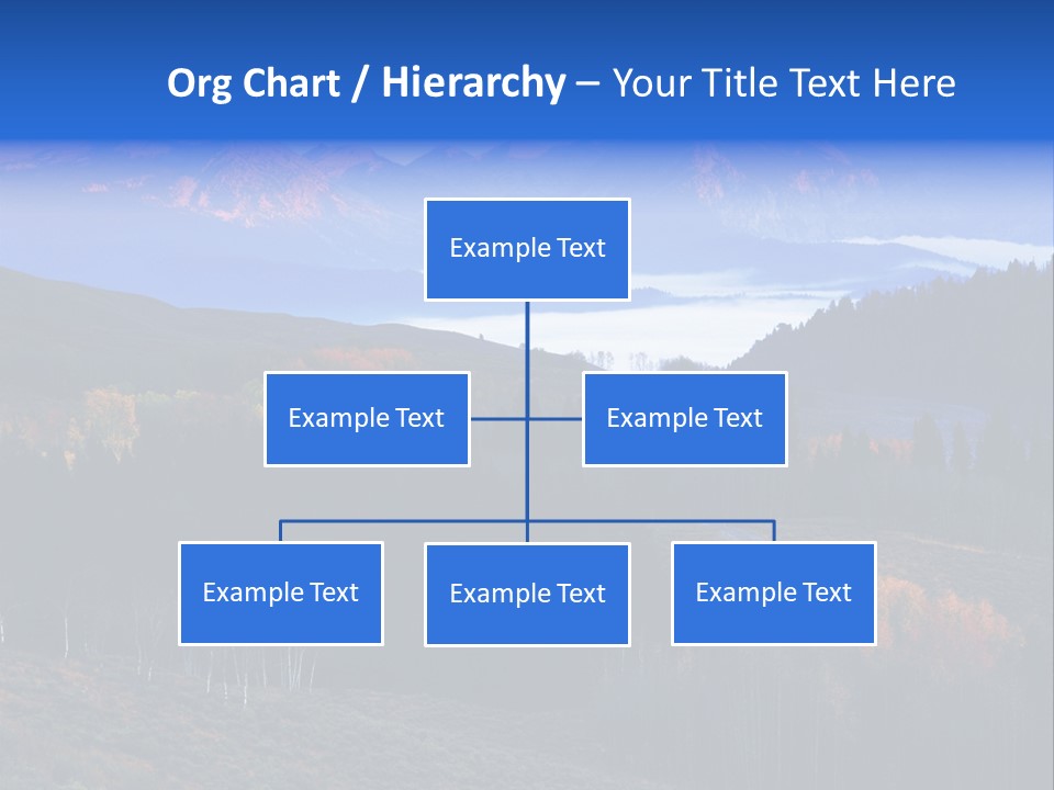 Beautiful Mountain View PowerPoint Template